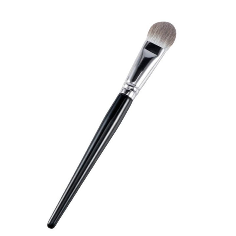 Heart-shaped highlighter brush, under-eye blush brush, face makeup brush, spot brightening and concealing brush, tongue-shaped brush.